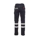 Pantalon de travail dos Worker Reflex bleu marine.webp