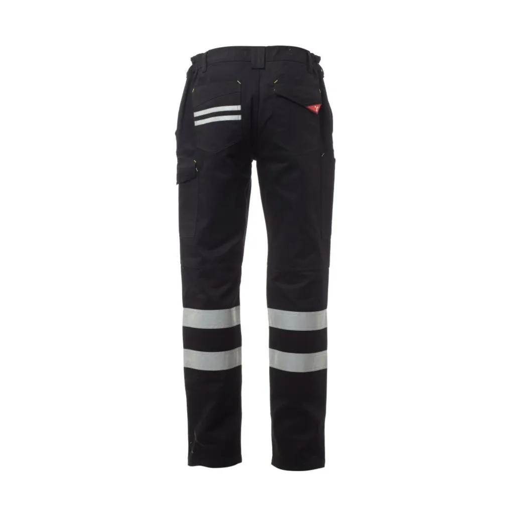 Pantalon de travail dos Worker Reflex noir.webp