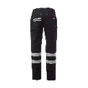 Pantalon de travail dos Worker Reflex noir.webp