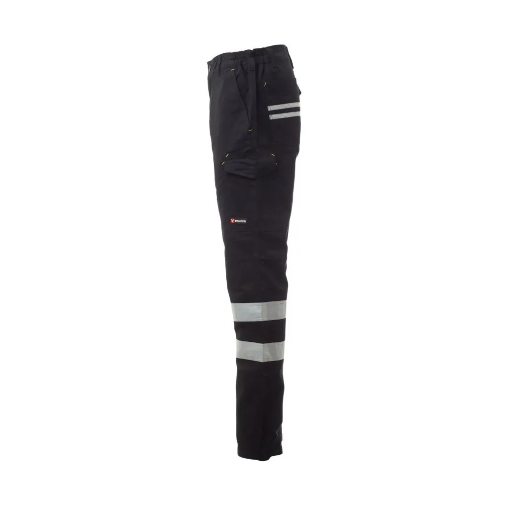Pantalon de travail gauche Worker Reflex noir.webp