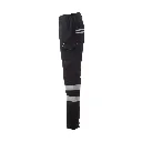 Pantalon de travail gauche Worker Reflex noir.webp