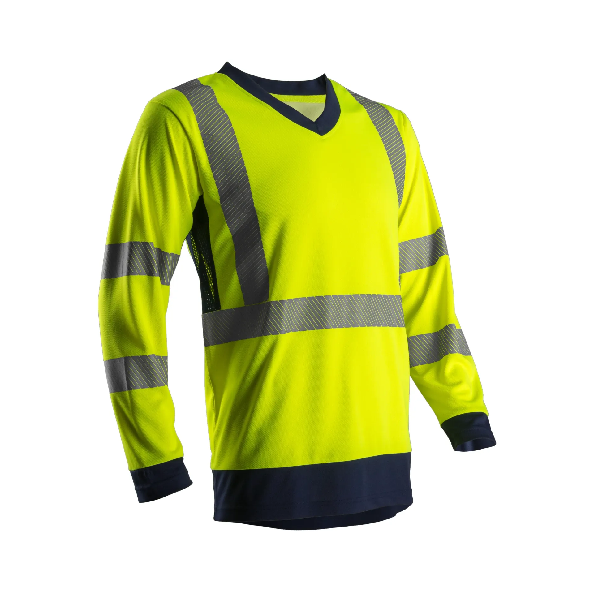 Tee-shirt haute visibilité manches longues – Suno II classe 2/3