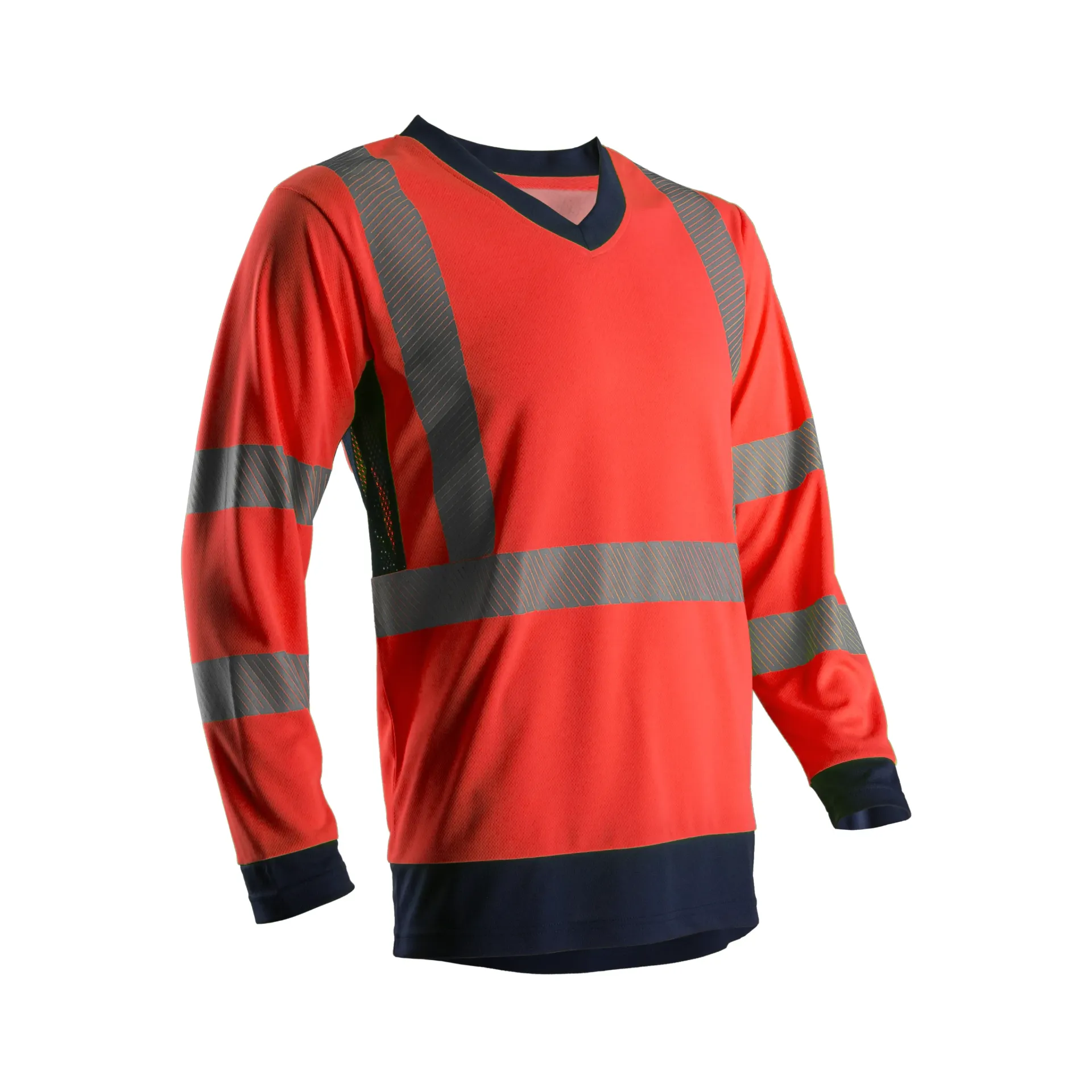 Tee-shirt haute visibilité manches longues – Suno II classe 2/3