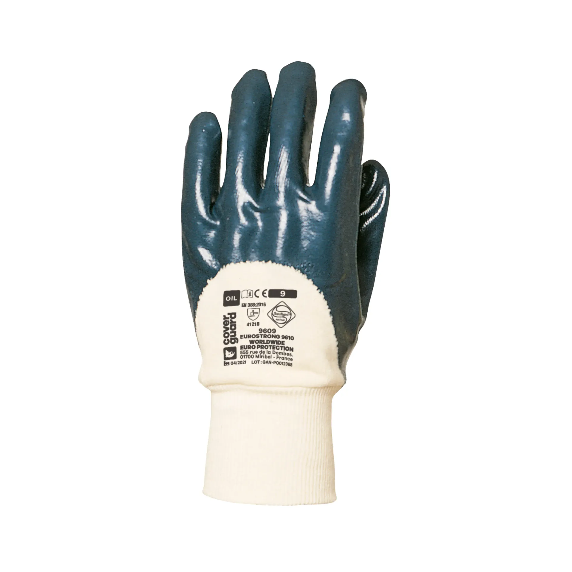 Gants de manutention nitrile Eurostrong 9610 (x10)