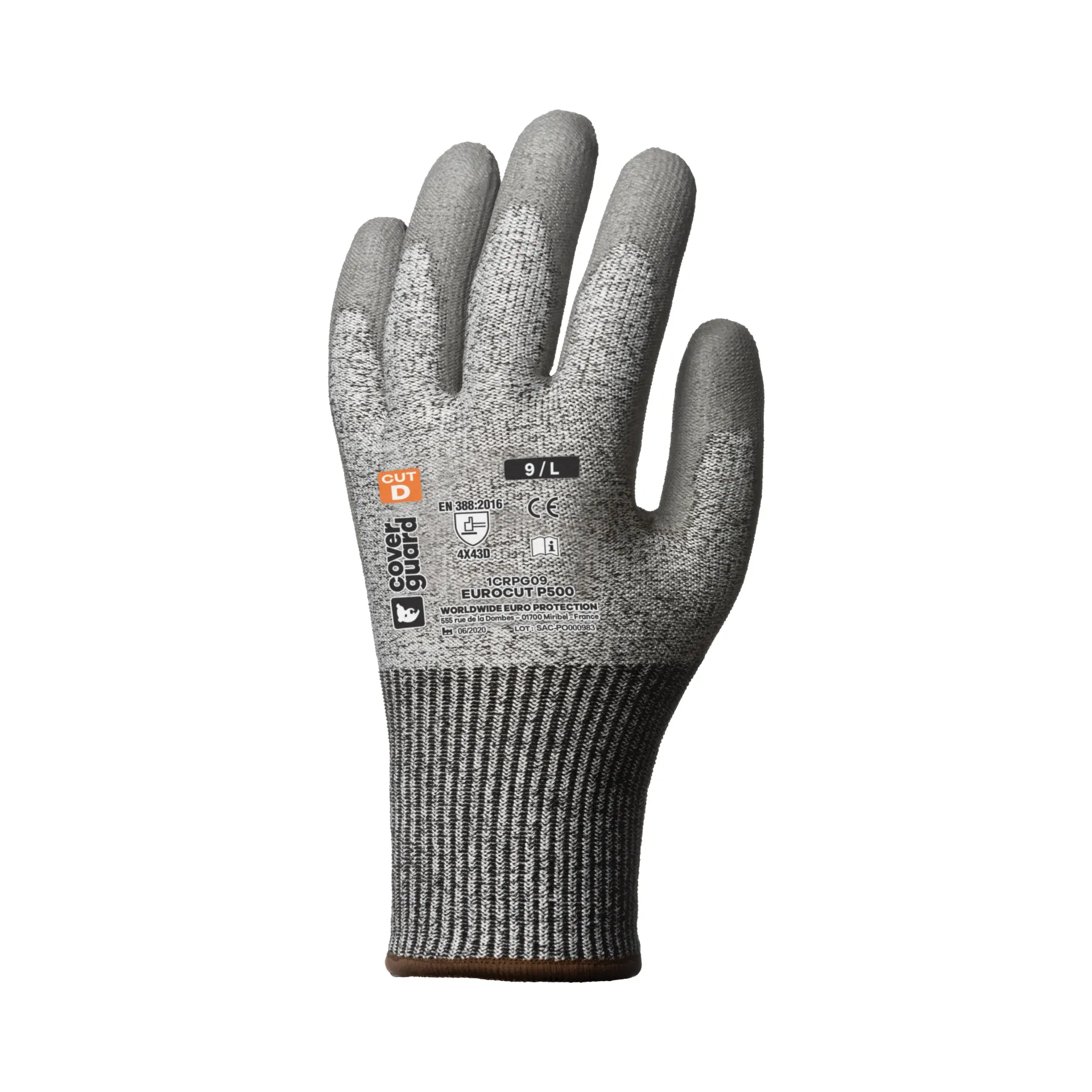 Gants anti-coupure Eurocut P500 D (x5) (6 (XS))