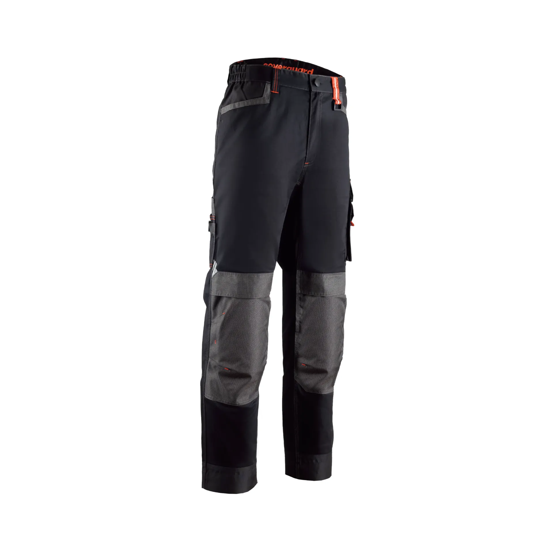 [5TLP31R] Pantalon de travail stretch à genouillères Telica II (Orange, XS)
