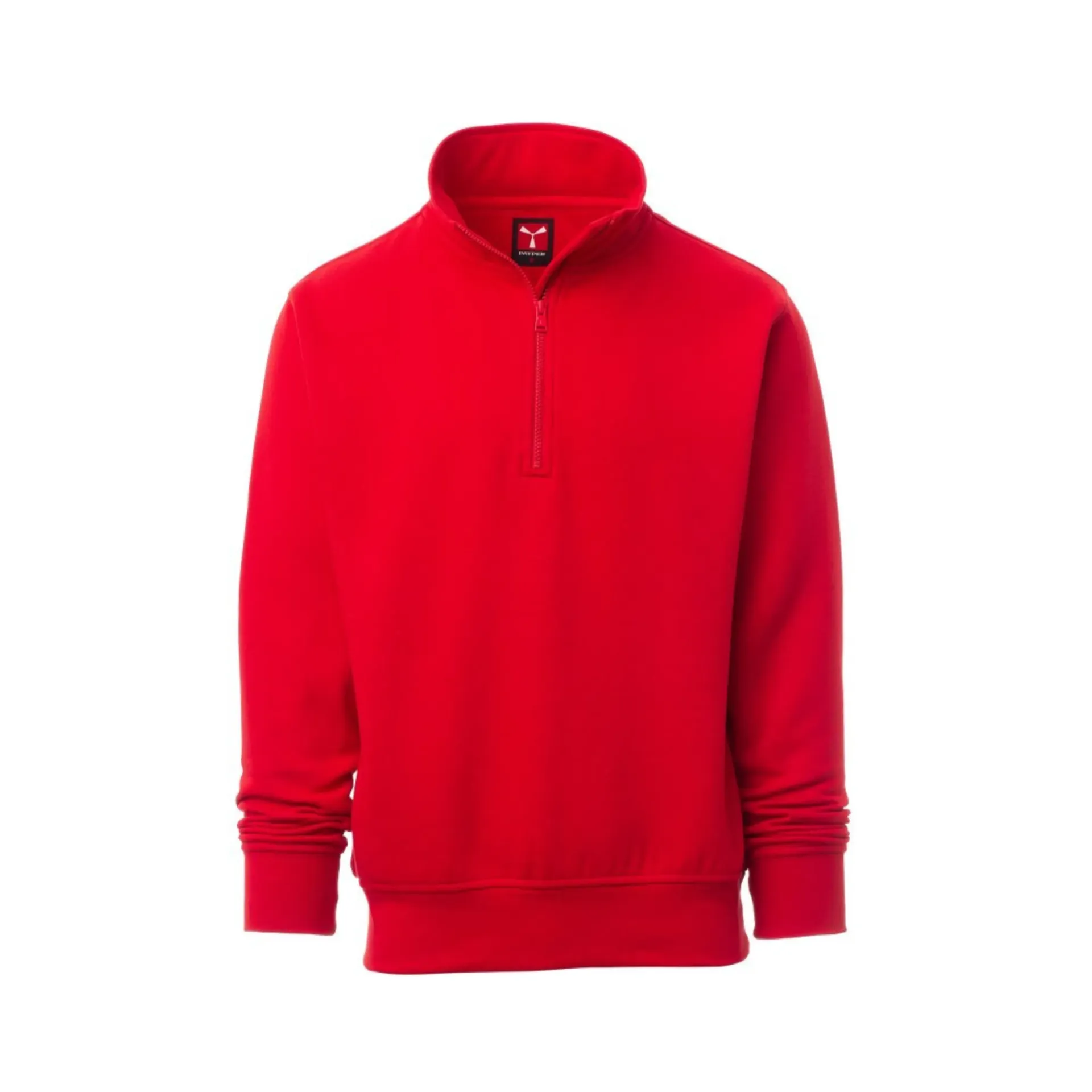 Sweat 1/2 zip Carson (XXS, Rouge)