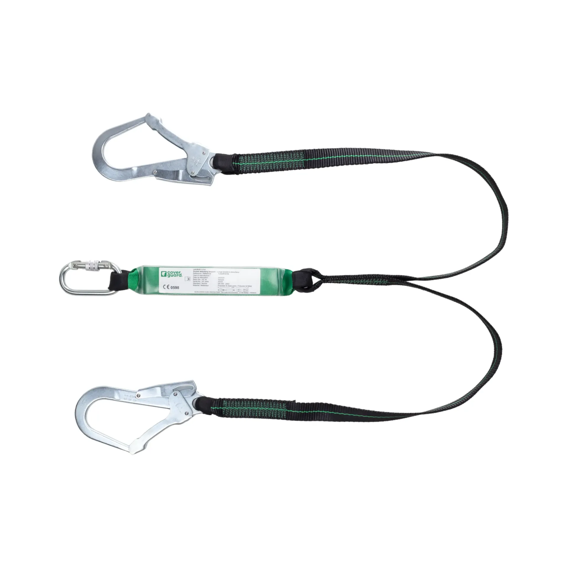 [AC-LONG-LAURS] Longe double avec absorbeur d'énergie – Laurus sangle
